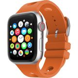 MobaxAksesuar Apple Watch Ultra 1/2/3 49MM Kordon Scuba Diving Dalgıç Silikon Band 147 - Turuncu - Ap Ultra 49mm