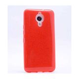 MobaxAksesuar General Mobile 5 Plus Kılıf Simli Parlak Shining Kapak - Kırmızı - GM 5 Plus