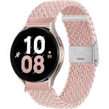 MobaxAksesuar Haylou Solar LS05 Samsung Galaxy Watch Gear S3 3 45MM 46MM Kordon Metal Klipsli Flexi Örgü - Benekli Pembe - Sam 22mm