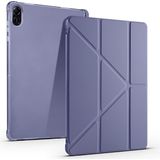 MobaxAksesuar Honor Pad X8B X8A 11INÇ Kılıf Kalem Bölmeli Trifolding Case - HNR Pad X8B/X8A - Mor