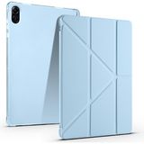 MobaxAksesuar Honor Pad X8B X8A Kılıf Kalem Bölmeli Trifolding Case NDL2-W09/NDL-W09/NDL-L09 - Mavi - HNR Pad X8B/X8A