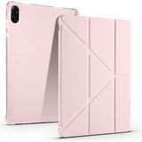 MobaxAksesuar Honor Pad X8B X8A Kılıf Kalem Bölmeli Trifolding Case NDL2-W09/NDL-W09/NDL-L09 - Rose Gold - HNR Pad X8B/X8A