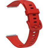 MobaxAksesuar Huawei Band 7 Kordon Silikon Kordon 71 - Kırmızı - Huw Band 7