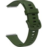 MobaxAksesuar Huawei Band 7 Kordon Silikon Kordon 71 - Koyu Yeşil - Huw Band 7