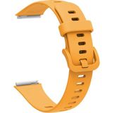 MobaxAksesuar Huawei Band 7 Kordon Silikon Kordon 71 - Sarı - Huw Band 7