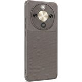 MobaxAksesuar Huawei Honor Magic 8 Lite Karbon Silikon Case Kapak - Gri - Honor Magic-8-Lite