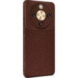 MobaxAksesuar Huawei Honor Magic 8 Lite Karbon Silikon Case Kapak - Kahverengi - Honor Magic-8-Lite