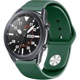 MobaxAksesuar Huawei Honor Magic Watch 2 42MM Kordon Silikon Spor Kordon Koyu Yeşil - Hnr Mgc 42mm