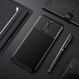 MobaxAksesuar Huawei Mate 10 Lite Kılıf Karbon Silikon Case Siyah - Huw Mate10Lite