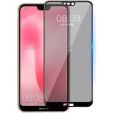 MobaxAksesuar Huawei Mate 20 Lite Davin 5d Privacy Cam Ekran Koruyucu - Siyah - Huw Mate20Lite