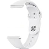 MobaxAksesuar Huawei Watch Gt 6/5 Pro 46MM Kordon Spor Silikon Band Delikli Style - Beyaz - Huw GT6Pro/GT5Pro