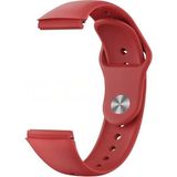 MobaxAksesuar Huawei Watch Gt 6/5 Pro 46MM Kordon Spor Silikon Band Delikli Style - Bordo - Huw GT6Pro/GT5Pro