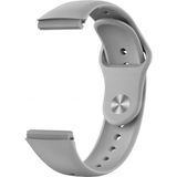 MobaxAksesuar Huawei Watch Gt 6/5 Pro 46MM Kordon Spor Silikon Band Delikli Style - Gri - Huw GT6Pro/GT5Pro