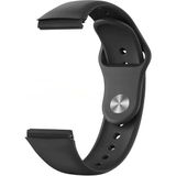 MobaxAksesuar Huawei Watch Gt 6/5 Pro 46MM Kordon Spor Silikon Band Delikli Style - Siyah - Huw GT6Pro/GT5Pro