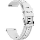 MobaxAksesuar Huawei Watch Gt 6/5 Pro 46MM Kordon Spor Silikon Band Gt6 Lansman 1e1 Uyumlu Str-16 - Beyaz - Huw GT6 PRO 46mm
