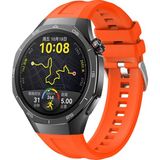 MobaxAksesuar Huawei Watch GT 6/5 Pro 46mm Kordon Spor Silikon Band Lansman 1e1 Uyumlu 130 - Turuncu - Huw GT5Pro 46mm