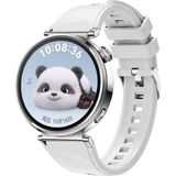 MobaxAksesuar Huawei Watch GT 6/5/4 41mm -GT 5 Pro 42mm Kordon Prizma Fluoroelastomer Strap Kauçuk Kayış 129 - Beyaz - Huw GT4 41mm