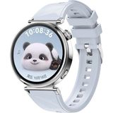 MobaxAksesuar Huawei Watch GT 6/5/4 41mm -GT 5 Pro 42mm Kordon Prizma Fluoroelastomer Strap Kauçuk Kayış 129 - Buz Mavisi - Huw GT4 41mm