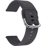 MobaxAksesuar Huawei Watch GT 6/5/4/3/2 Pro 46mm Ultimate SE Elite Kordon Silikon Bileklik Kopçaklı Kordon BHR - Koyu Gri - Huw GT3 Pro 46mm