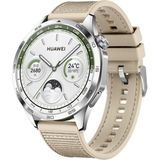 MobaxAksesuar Huawei Watch Gt Gt2 Gt3 Gt4 42MM/HONOR Magic 2 Kordon Lansman Kumaş Dikişli Silikon 102 - Starlight - Huw 20mm