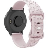 MobaxAksesuar Huawei Watch Gt Gt2 Gt3 Gt4 42MM/MAGIC 2/amazfit 20MM Kordon Leopar Desen Yumuşak Silikon Kordon - Pink Sand - Huw 20mm
