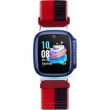MobaxAksesuar Huawei Watch Gt6 / Gt5 / Gt4 41MM 18MM Kordon Hasır Band Çocuklar - Kırmızı - Huw GT4 41mm