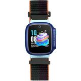 MobaxAksesuar Huawei Watch Gt6 / Gt5 / Gt4 41MM 18MM Kordon Hasır Band Çocuklar - Koyu Yeşil - Mor - Huw GT4 41mm