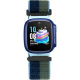 MobaxAksesuar Huawei Watch Gt6 / Gt5 / Gt4 41MM 18MM Kordon Hasır Band Çocuklar - Lacivert - Yeşil - Huw GT4 41mm