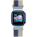 MobaxAksesuar Huawei Watch Gt6 / Gt5 / Gt4 41MM 18MM Kordon Hasır Band Çocuklar - Lila - Gri - Huw GT4 41mm