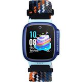 MobaxAksesuar Huawei Watch Gt6 / Gt5 / Gt4 41MM Kordon Örgü Tokalı Band 139 - Turuncu - Mavi - Huw GT4 41mm