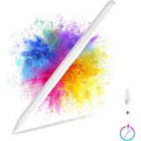 MobaxAksesuar iPad Air 3/4/5/6 10.9/11INÇ 13INÇ Pencil 2.nesil Uyumlu Avuç Içi Red/eğim Stylus Dokunmatik Kalemi - Beyaz