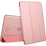 MobaxAksesuar iPad Mini 1 2 3 Kılıf Pu Deri Smart Standlı Case A1432 A1454 A1455 A1489 A1490 A1491 A1599 A1600 - iP Mini 2-3 - Rose Gold
