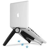 MobaxAksesuar Laptop Macbook Masaüstü Bilgisayar Standı Up1 Laptop Standı - Siyah