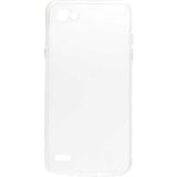 MobaxAksesuar LG Q6 Kılıf Şeffaf Silikon Hibrit Case