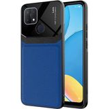 MobaxAksesuar Oppo A15 Kılıf Parlak Tpu Emiks Kapak - Lacivert