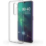 MobaxAksesuar Oppo A5 2020 Kılıf Şeffaf Silikon Hibrit Case