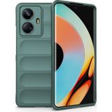 MobaxAksesuar Realme 10 Pro 5g Kılıf Elde Tutma Kolaylıkla Kaydırmaz Kenar Line Dizayn Optietnik Kapak - Koyu Yeşil