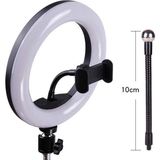 MobaxAksesuar Ring Light Youtuber Tictok Makyaj Işıklı Telefon Tutucu 20CM + 2.2m Tripod M20 - Siyah