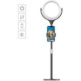 MobaxAksesuar Ring Light Youtuber Tictok Makyaj Işıklı Telefon Tutucu F-537 30CM-70CM - Siyah