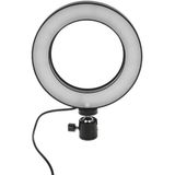MobaxAksesuar Ring Light Youtuber Tictok Makyaj Işıklı Telefon Tutucu M-16 + 2.2m Tripod - Siyah