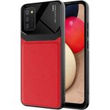 MobaxAksesuar Samsung Galaxy A02S Kılıf Parlak Tpu Emiks Kapak - Kırmızı