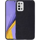 MobaxAksesuar Samsung Galaxy A03S Kılıf Simli Parlak Shining Kapak - Siyah