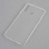 MobaxAksesuar Samsung Galaxy A20S Kılıf Şeffaf Silikon Hibrit Case Şeffaf - Glx A20S