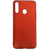 Mobaxaksesuar Samsung Galaxy A20S Kılıf Soft Mat Premier Case - Kırmızı