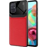 MobaxAksesuar Samsung Galaxy A71 Kılıf Parlak Tpu Emiks Kapak - Kırmızı