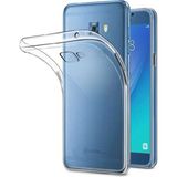 MobaxAksesuar Samsung Galaxy A8 2016 Kılıf Şeffaf Silikon Hibrit Case - Glx A8 2016