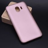 MobaxAksesuar Samsung Galaxy J4 Kılıf Soft Mat Premier Case Rose Gold