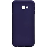 Mobaxaksesuar Samsung Galaxy J4 Plus Kılıf Soft Mat Premier Case - Lacivert