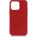 MobaxAksesuar Samsung Galaxy J6 Kılıf Soft Mat Premier Case Kırmızı