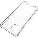 MobaxAksesuar Samsung Galaxy M22 Kılıf Şeffaf Nitro Anti Shock Kapak - Renksiz